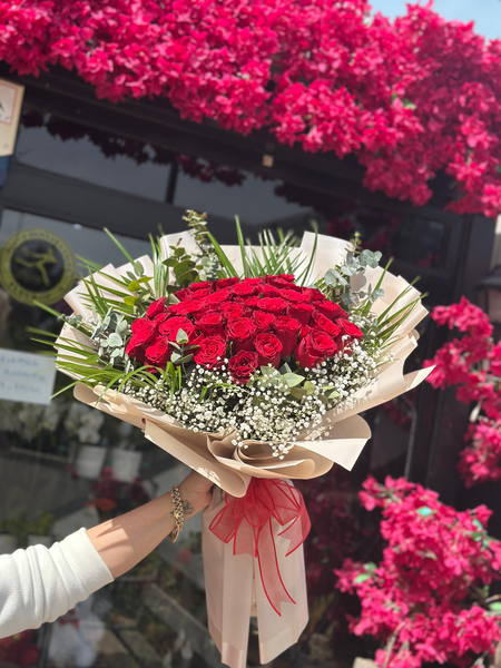 31 Kırmızı İthal Gül Buketi