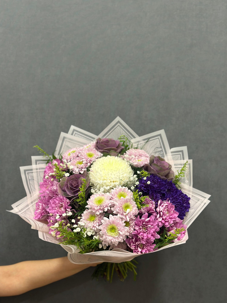 Karışık Kasımpatı & Anastasia Buketi