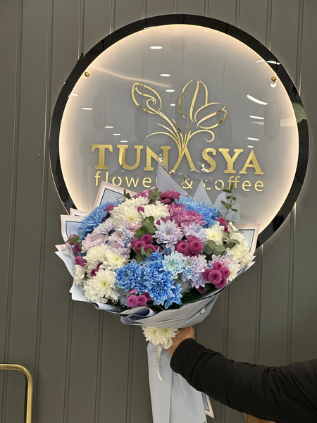 VIP Kasımpatı & Top Biçme Buketi